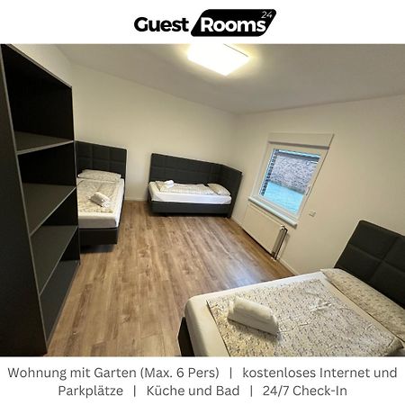 Wohnung Mit Garten Eg - Guestrooms24 - Marl Bagian luar foto