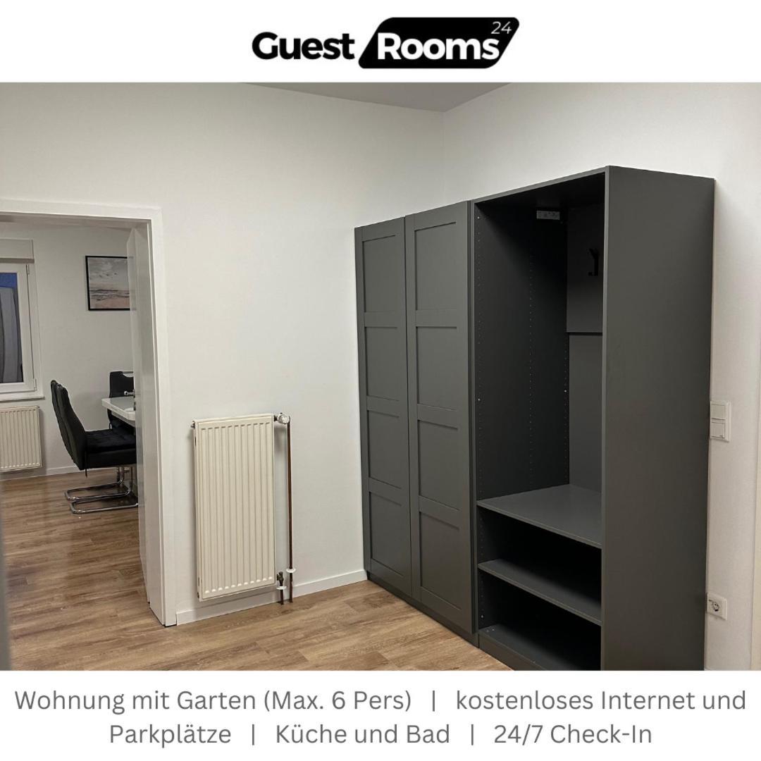 Wohnung Mit Garten Eg - Guestrooms24 - Marl Bagian luar foto