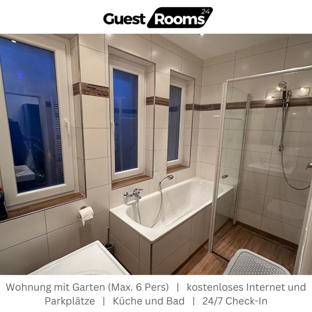 Wohnung Mit Garten Eg - Guestrooms24 - Marl Bagian luar foto