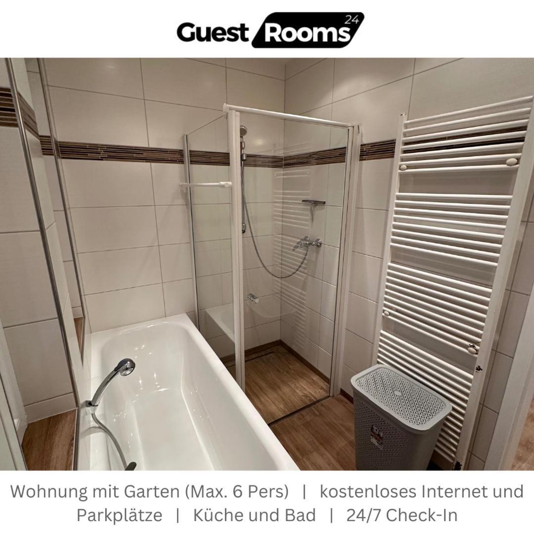 Wohnung Mit Garten Eg - Guestrooms24 - Marl Bagian luar foto