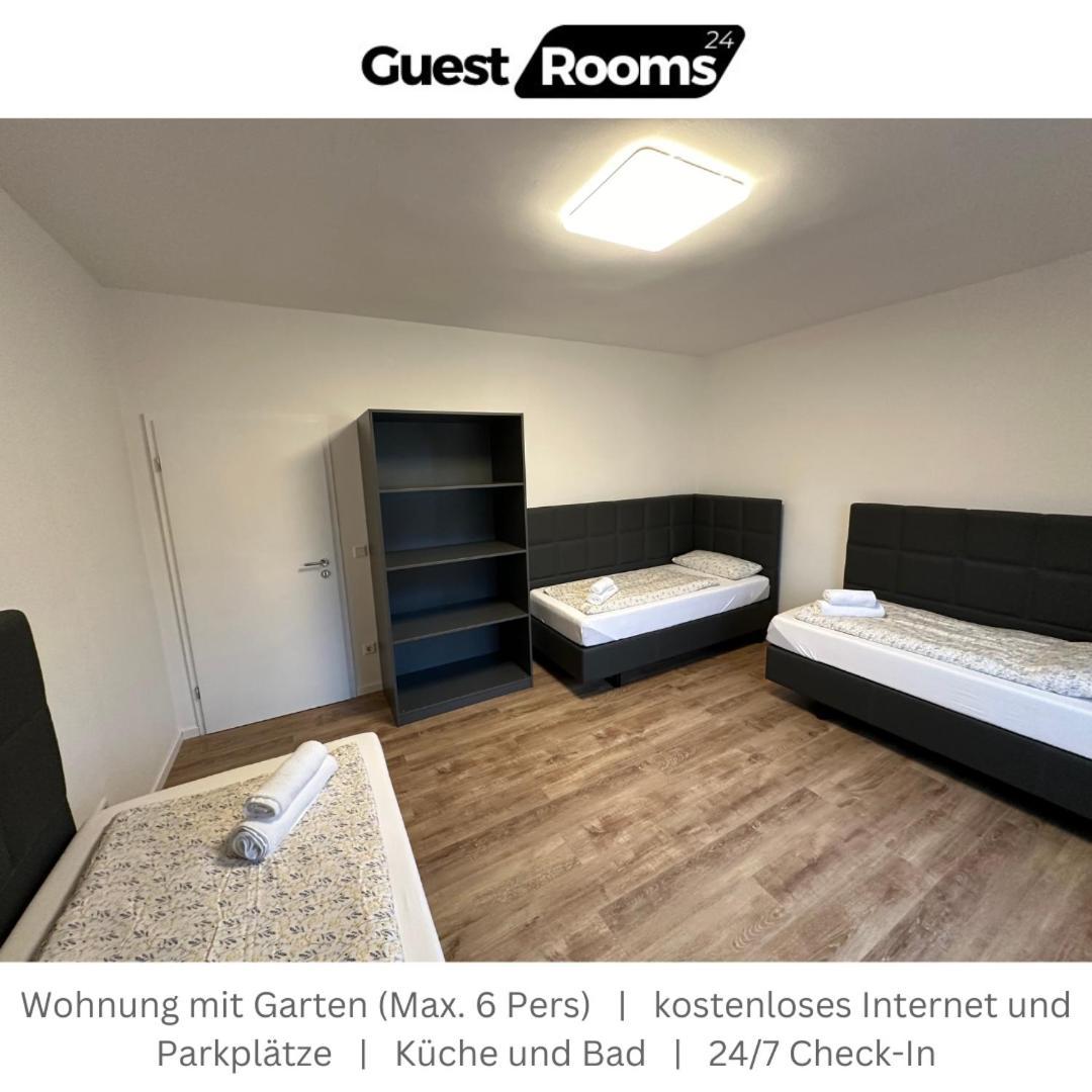 Wohnung Mit Garten Eg - Guestrooms24 - Marl Bagian luar foto