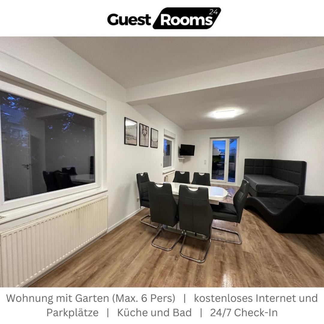 Wohnung Mit Garten Eg - Guestrooms24 - Marl Bagian luar foto